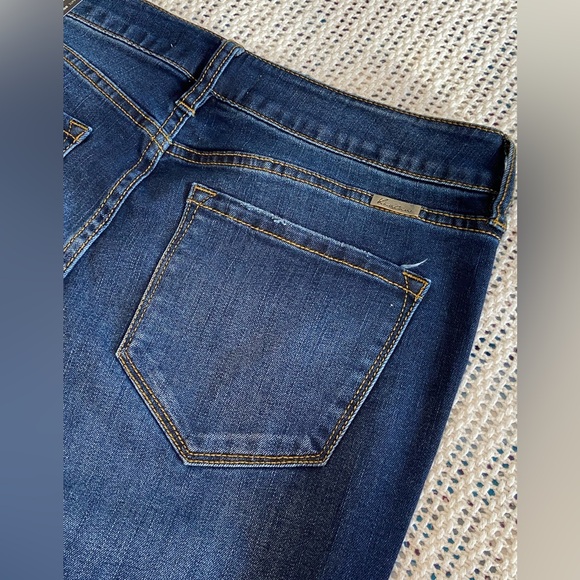 KanCan Hi Rise Supper Skinny Button Fly Dark Wash Jeans Size 15/31 x 30” - Picture 3 of 15